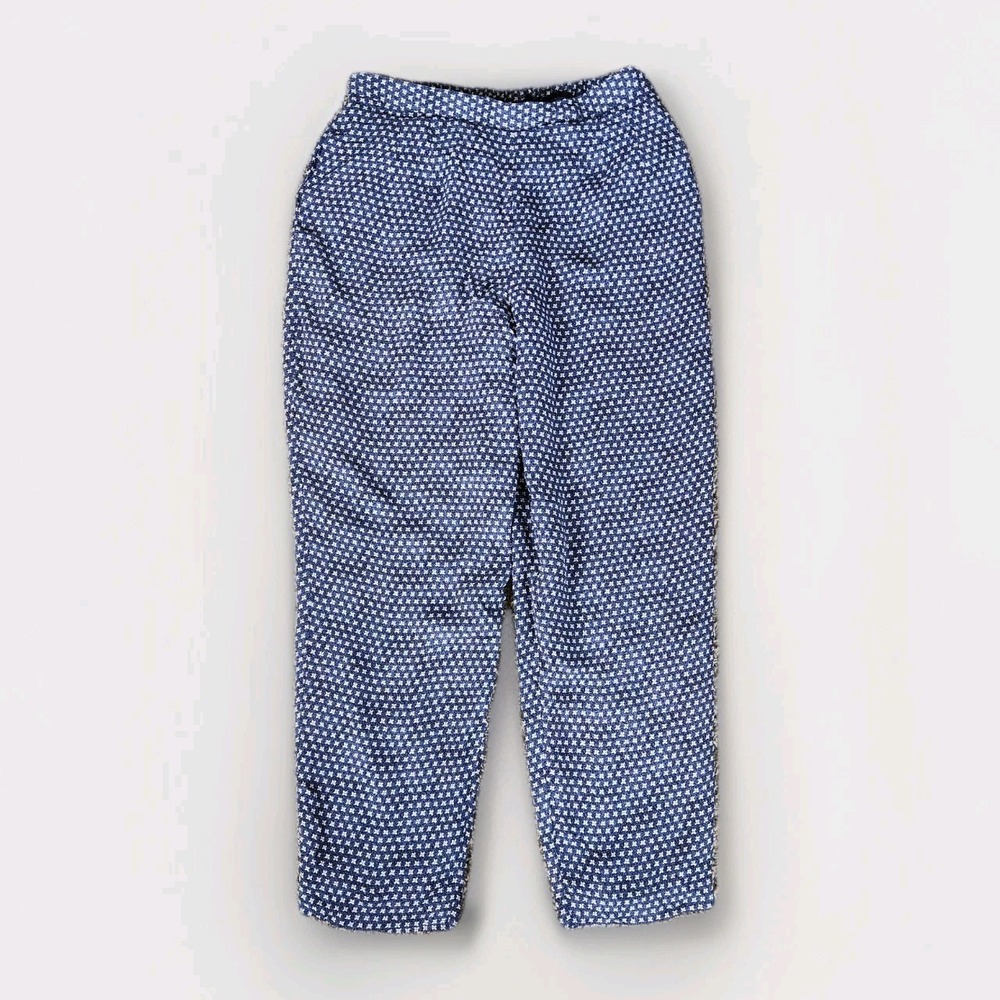 Vintage Talbots‎ Pants Size 16W Floral Ditsy Lined Tapered Trousers Cottagecore